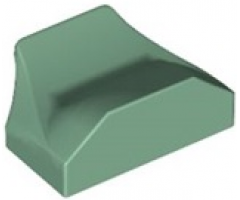 Slope, Curved 1 x 2 x 2/3 Wing End