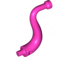 Elephant Tail / Trunk with Bar End - Long Straight Tip