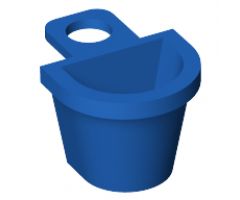 Minifigure, Body Wear Container D-Basket