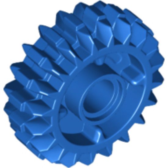 Technic, Gear 20 Tooth Double Bevel with Clutch on Both Sides