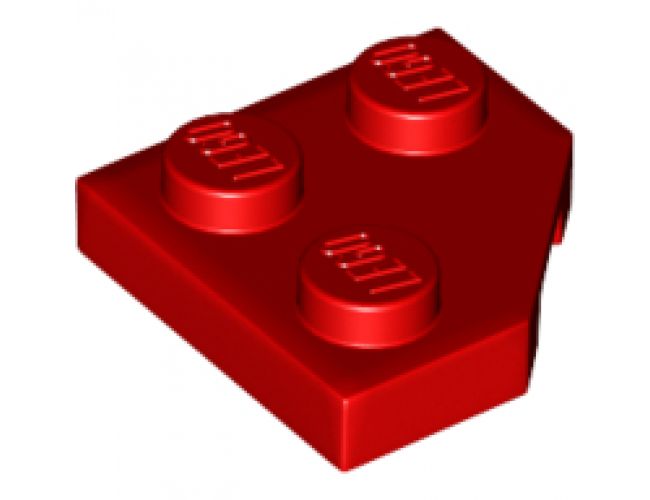 Wedge, Plate 2 x 2 Cut Corner