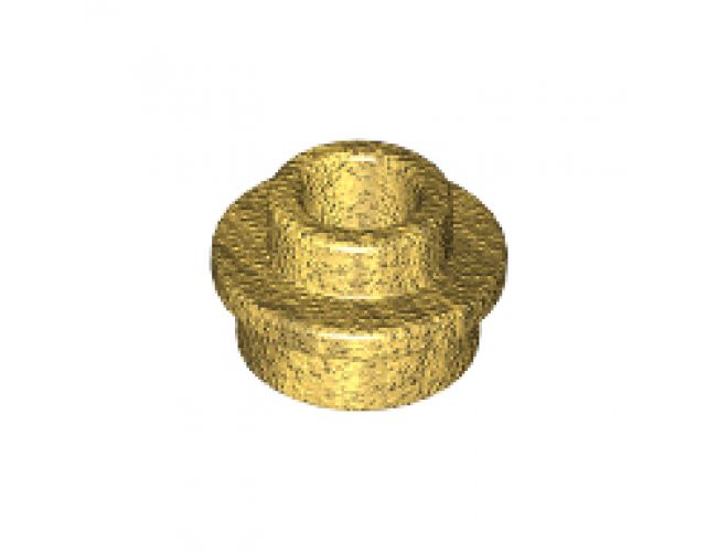 Plate, Round 1 x 1 with Open Stud