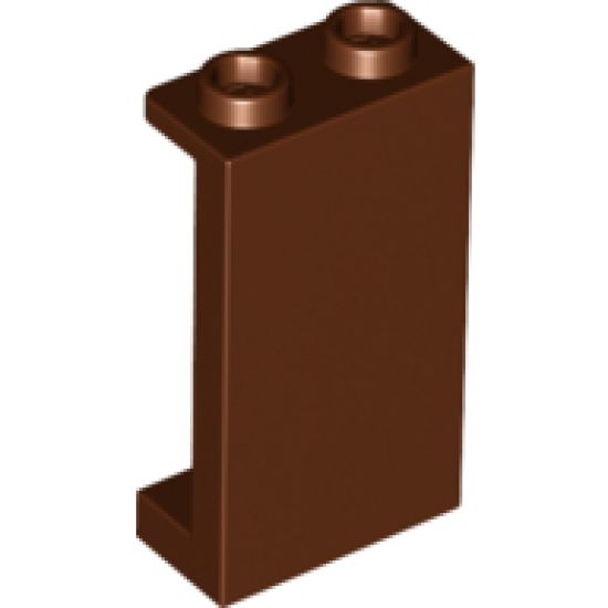 Panel 1 x 2 x 3 with Side Supports - Hollow Studs