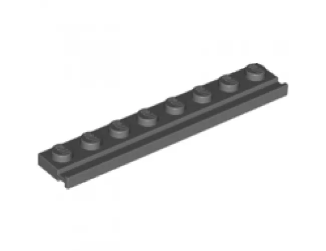 Plate, Modified 1 x 8 with Door Rail