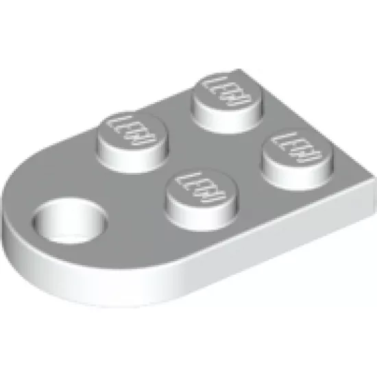 Plate, Modified 3 x 2 with Hole