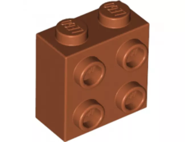 Brick, Modified 1 x 2 x 1 2/3 with Studs on 1 Side