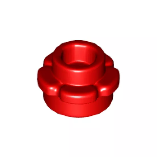 Plate, Round 1 x 1 with Flower Edge (5 Petals)