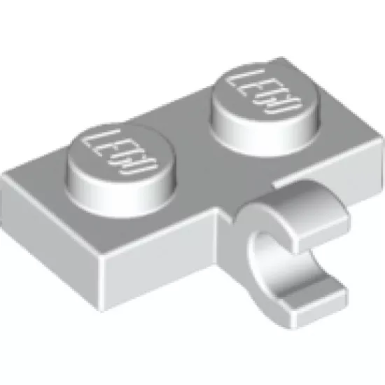 Plate, Modified 1 x 2 with Clip on Side (Horizontal Grip)