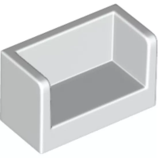 Panel 1 x 2 x 1 with Rounded Corners and 2 Sides