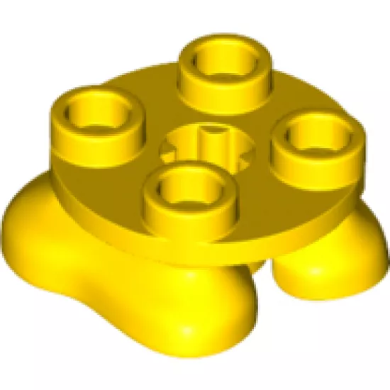 Legs with Plate Round 2 x 2 and Axle Hole