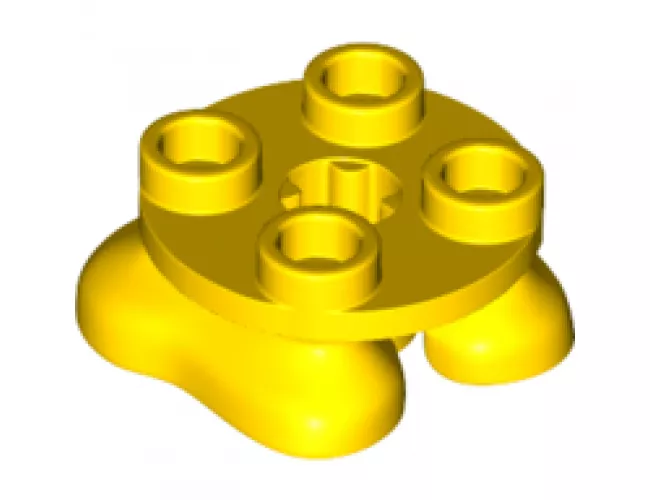 Legs with Plate Round 2 x 2 and Axle Hole
