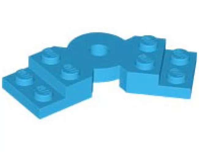 Plate, Modified 2 x 6 x 2/3 Bent