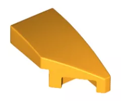 Wedge 2 x 1 with Stud Notch Right