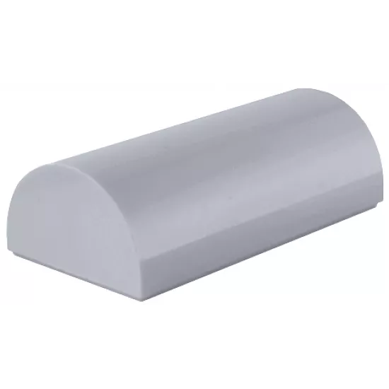Slope, Curved 2 x 4 Double with Groove