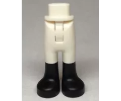 Mini Doll Hips and Trousers with Back Pockets with Black Boots Pattern - Thin Hinge