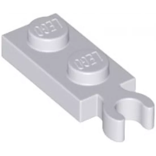 Plate, Modified 1 x 2 with Clip on End (Vertical Grip)