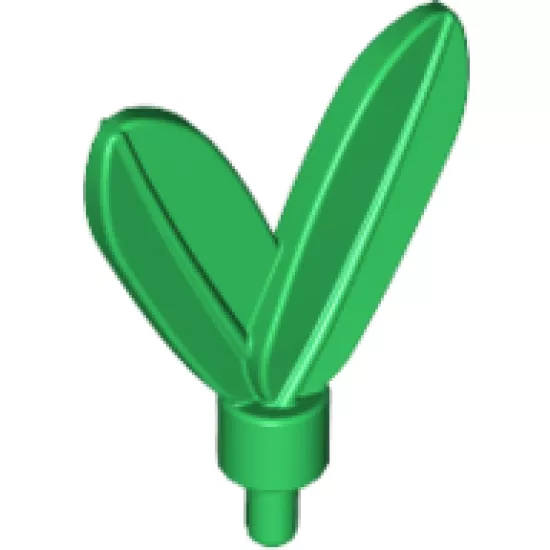 Minifigure, Headgear Accessory Plume Feathers with Pin