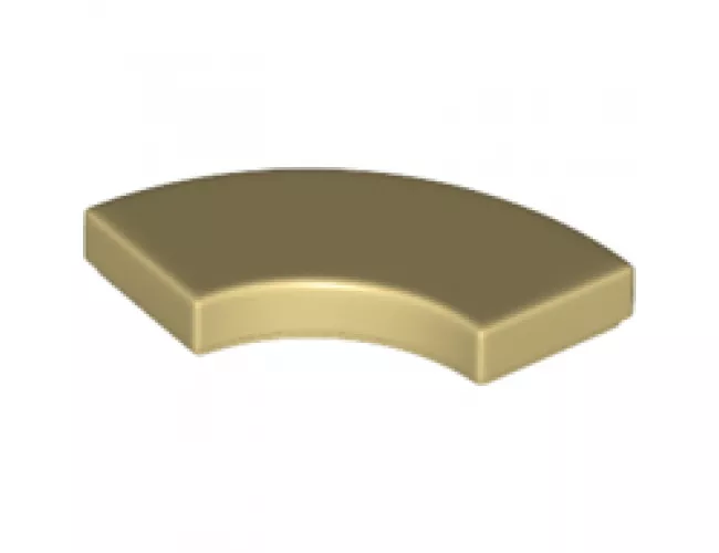 Tile, Round Corner 2 x 2 Macaroni