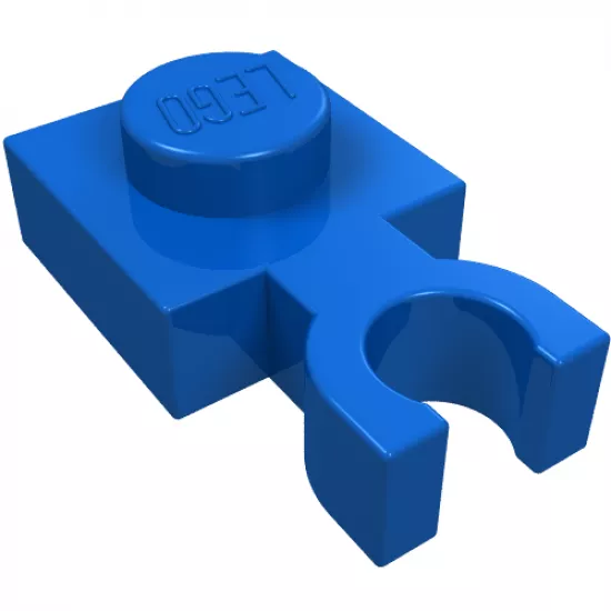Plate, Modified 1 x 1 with U Clip Thin (Vertical Grip)