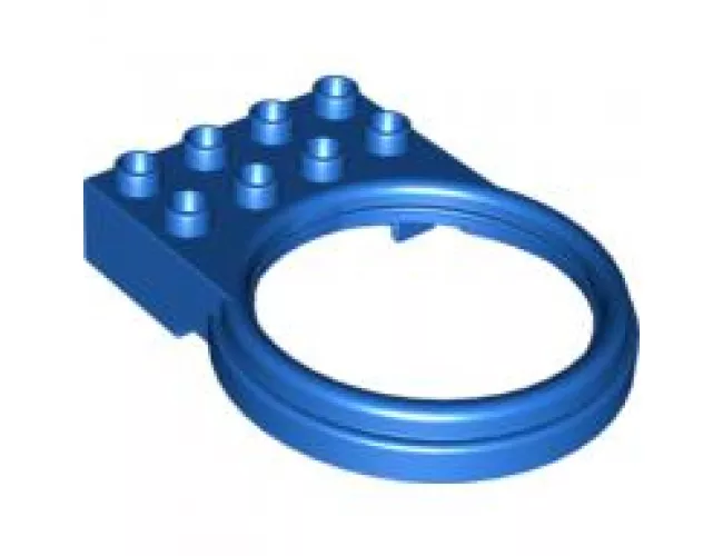 Duplo Ball Tube Holder with 2 x 4 Brick Base