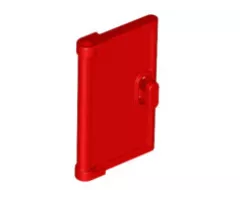 Door 1 x 2 x 3 with Vertical Handle, Mold for Tabless Frames