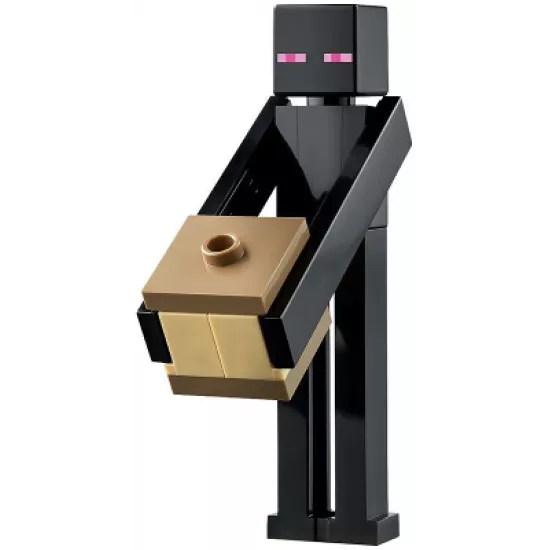 Enderman - Tan Block with Dark Tan Top and Bottom