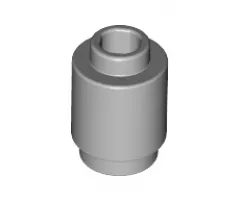 Brick, Round  1 x 1