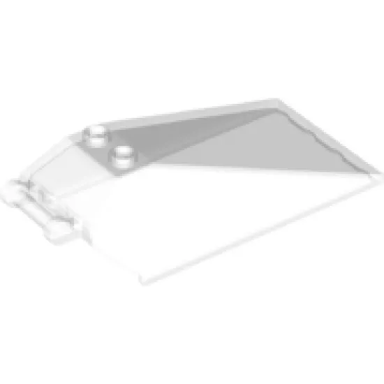 Windscreen 8 x 4 x 2 with 2 Studs and Bar Handle