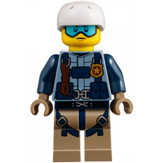 Mountain Police - Officer Male, Jacket with Harness