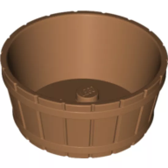 Container Barrel Half Large with Axle Hole
