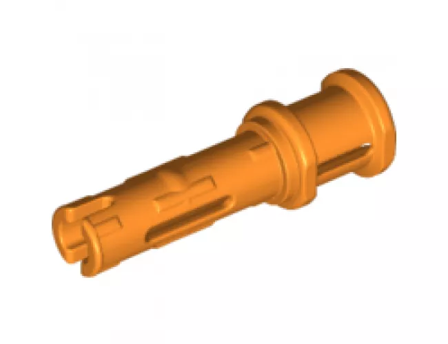 Technic, Pin 3L with Friction Ridges Lengthwise and Stop Bush