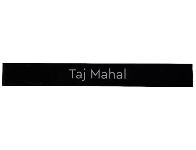 Tile 1 x 8 with 'Taj Mahal'  Pattern (Sticker) - Set 40585