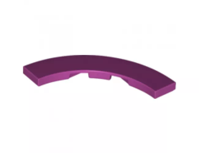 Tile, Round Corner 4 x 4 Macaroni Wide