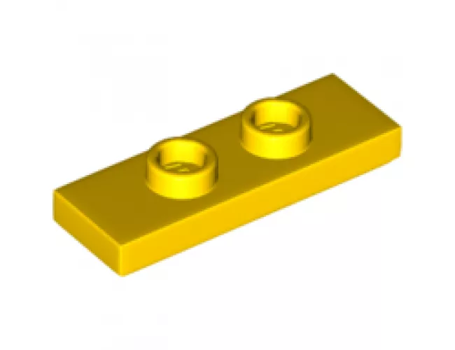 Plate, Modified 1 x 3 with 2 Studs (Double Jumper)