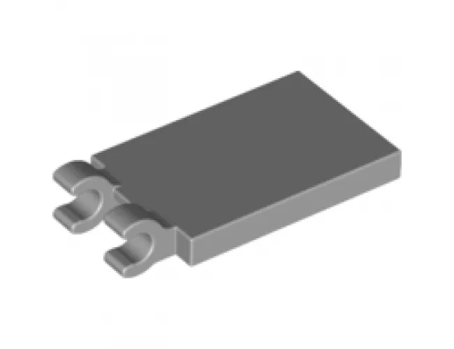 Tile, Modified 2 x 3 with 2 Open O Clips