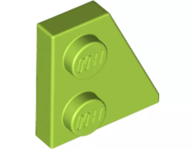 Wedge, Plate 2 x 2 Right