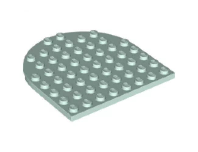 Plate, Round 8 x 8 Rounded End