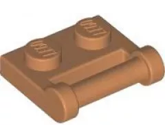Plate, Modified 1 x 2 with Bar Handle on Side with Closed Ends