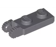 Hinge Plate 1 x 2 Locking with 2 Fingers on End (Undetermined Type)
