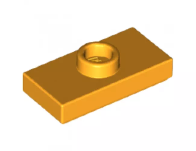 Plate, Modified 1 x 2 with 1 Stud with Groove and Bottom Stud Holder (Jumper)