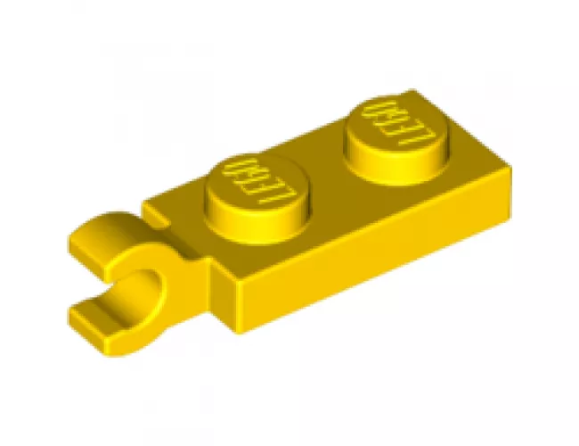 Plate, Modified 1 x 2 with Clip on End (Horizontal Grip)