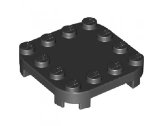 Plate, Modified 4 x 4 with Rounded Corners and 4 Feet
