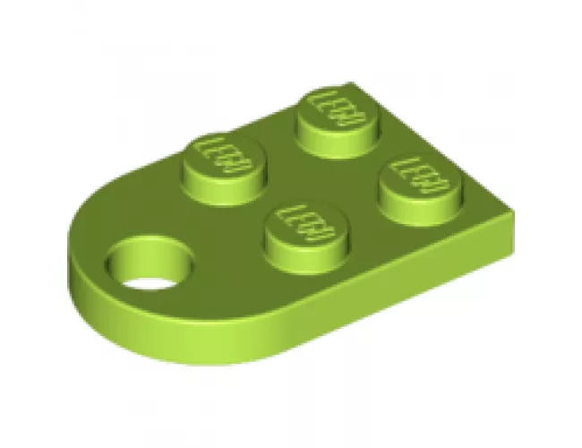 Plate, Modified 3 x 2 with Hole