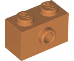 Brick, Modified 1 x 2 with Stud on Side