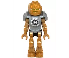 Hero Factory Mini - Rocka - Flat Silver Armor