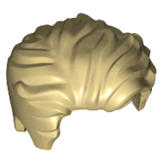 Minifigure, Hair Swept Left Tousled