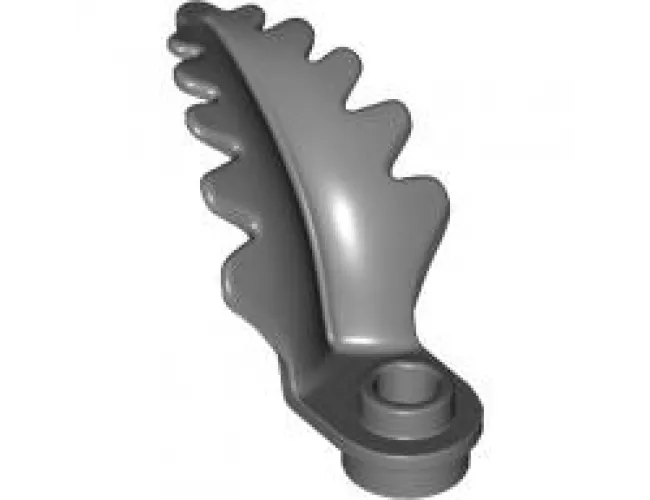 Plant Plate, Round 1 x 1 with Curved, Upright Leaf