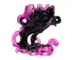 Energy Effect Figure Pedestal Ghost / Smoke with Marbled Black Pattern