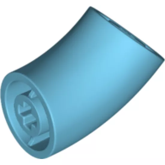 Brick, Round 2 x 2 d. 45 Degree Elbow