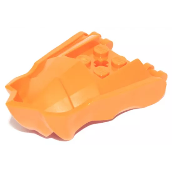 Dragon Head (Ninjago) Jaw with Small Spikes and 2 Bar Handles on Back